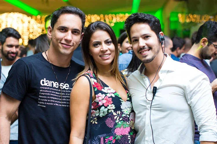 Pedro Magalhães, Carina Sá e Ronnie Moura Pedro Magalhães, Carina Sá e Ronnie Moura