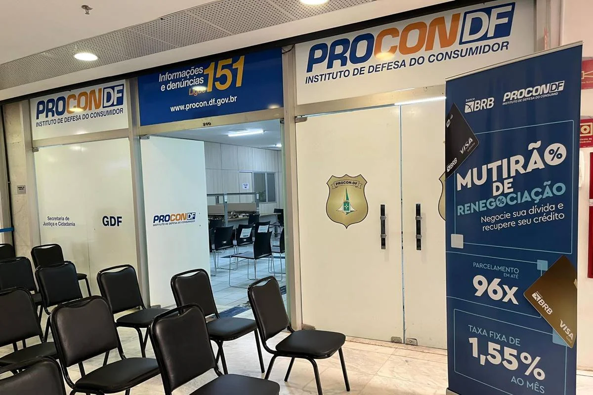 Procon-DF realiza novo mutirão de renegociação de dívidas com BRB e BRBCard