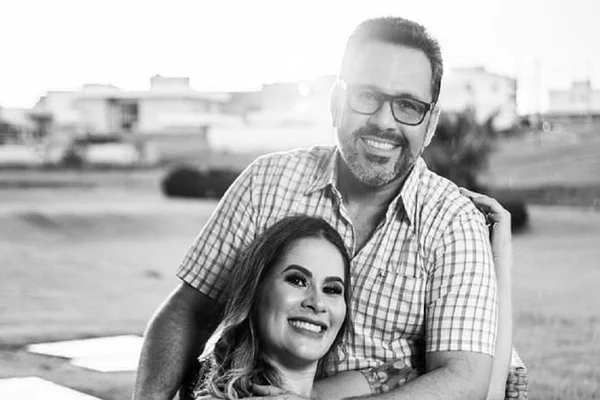 Deputado Alan Rick e esposa Michele Araújo