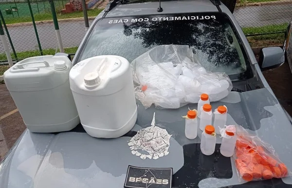 Laboratório de lança-perfume em São Sebastião