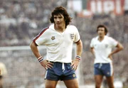 Kevin Keegan da Inglaterra em 1976 Kevin Keegan da Inglaterra em 1976