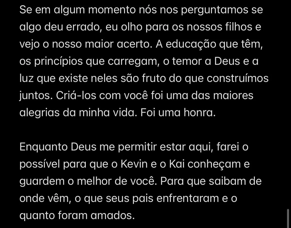 Mãe dos filhos de Bruno Avelar, Cláudia Guimarães faz novo desabafo: "Farei a minha parte" Mãe dos filhos de Bruno Avelar, Cláudia Guimarães faz novo desabafo: "Farei a minha parte"