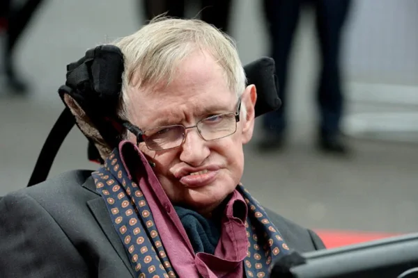 Imagem colorida de Stephen Hawking - Metrópoles