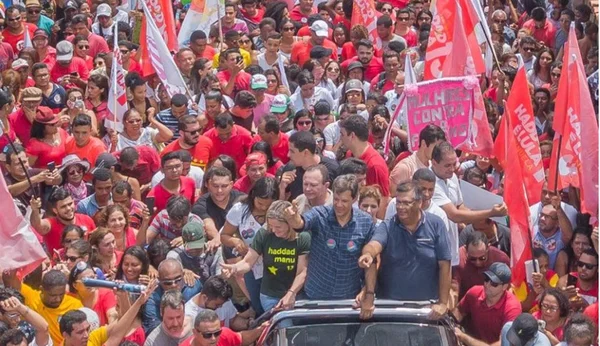 Haddad chama Bolsonaro de “chefe de milícia”