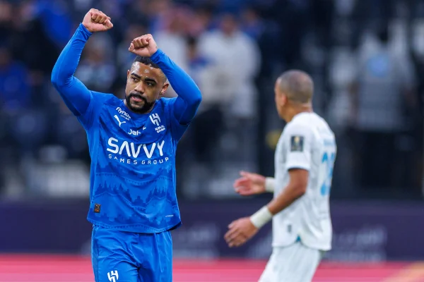 Foto colorida de Malcom, do Al Hilal - Metrópoles