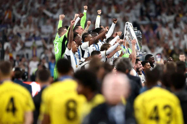Foto colorida da final da Champions League de 2024 - Metrópoles