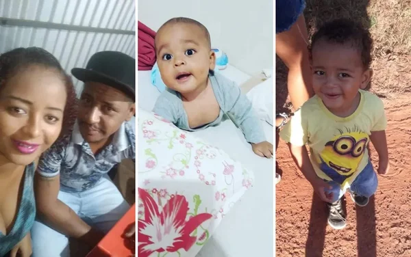imagem colorida familia morta afogada em carro