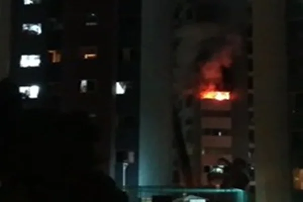 Incêndio apartamento Águas Claras