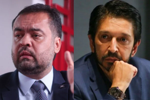 Imagem colorida de Cláudio Castro (esquerda) e Ricardo Nunes (direita) - Metrópoles