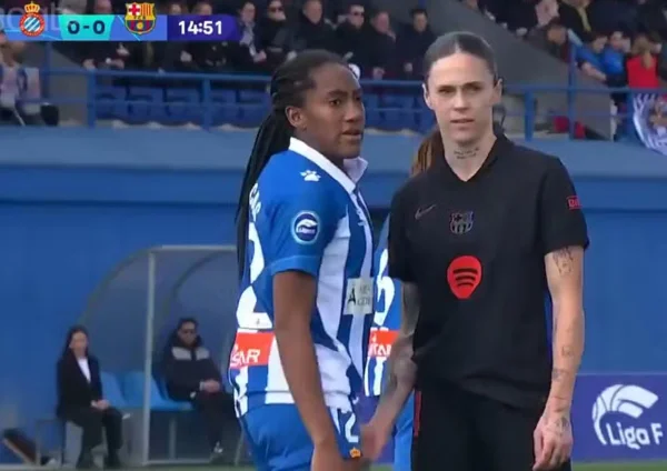 Atleta do Barcelona nega ter tocado em genitália de adversária. Veja