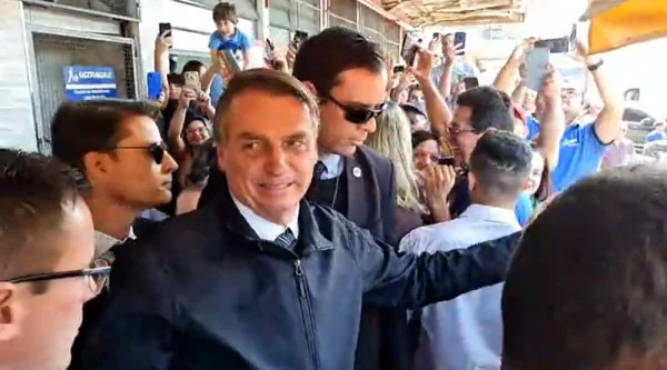 Vídeo: em campanha, Bolsonaro visita Ceagesp nesta quinta-feira (1º/9)