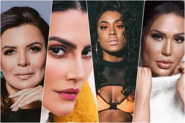 Montagem mara cleo rebecca gracyanne