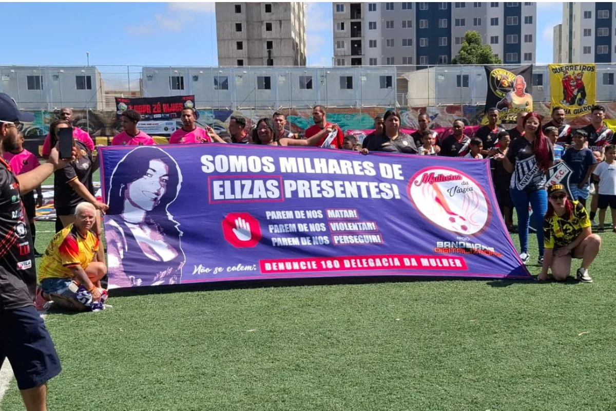 Mulheres da Várzea se movimentam contra casos de feminicídio Mulheres da Várzea se movimentam contra casos de feminicídio