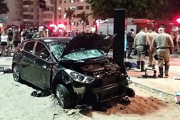 Motorista que feriu 16 e matou bebê em acidente no Rio deixa delegacia