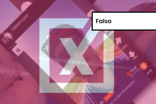 Imagem colorida de postagem falsa sobre Lula