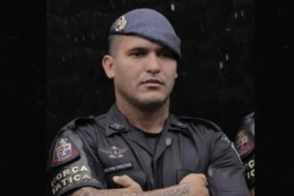Sindicância foi aberta para apurar o caso. O cabo Alan Roberto ficou internado por 33 dias no Hospital das Clínicas de Ribeirão Preto - Metrópoles