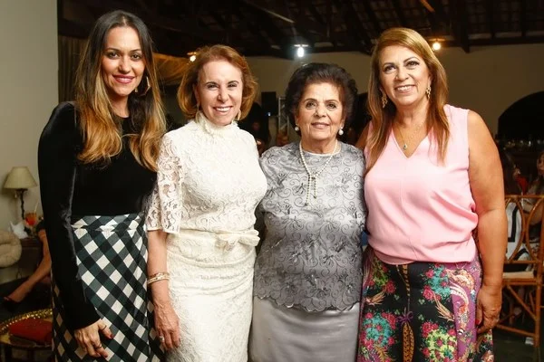 Patrícia Justino, Janete Vaz, Afaf Mazjoub e Soraia Debs Patrícia Justino, Janete Vaz, Afaf Mazjoub e Soraia Debs