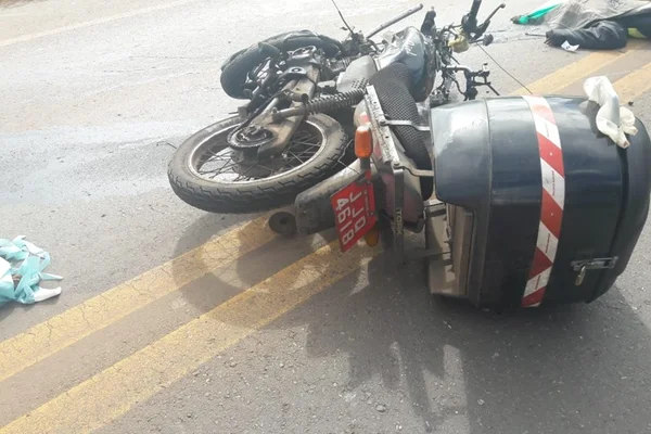 Motociclista morre após colidir com carreta em rodovia no DF