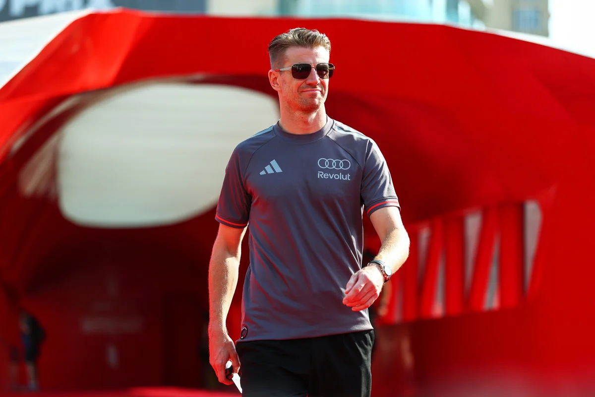 Nico Hulkenberg, piloto da Audi. Nico Hulkenberg, piloto da Audi.