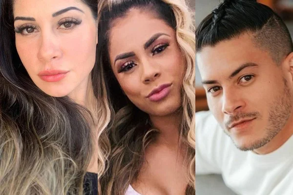 Maíra Cardi, Lexa e Arthur Aguiar
