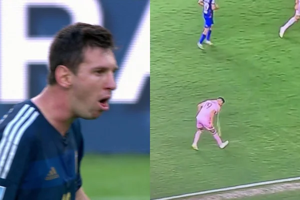 Jogador vomita em estreia de Messi no Inter Miami - Metrópoles