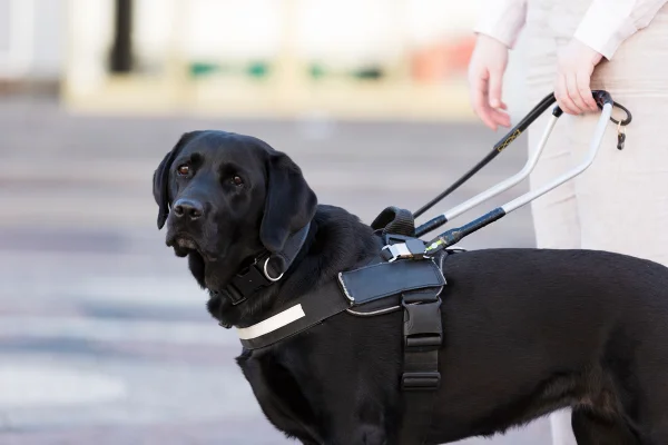 Para ser cão-guia, formação leva até 2 anos e pode custar R$ 100 mil