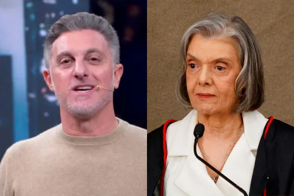 Luciano Huck e Cármen Lúcia se encontram no STF