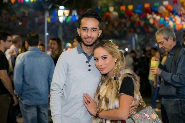 Mazin Alwahibi e Camila Cavalcanti Mazin Alwahibi e Camila Cavalcanti
