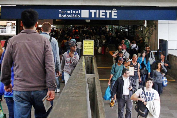 Terminal Rodoviário do Tietê, na capital paulista