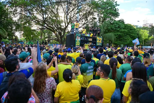 Flávio Bolsonaro em Goiânia