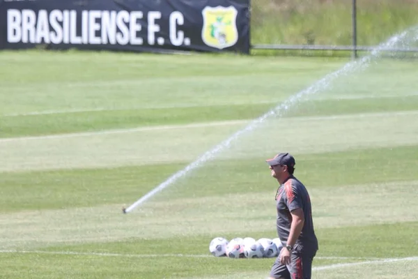 Rogério Ceni treino Flamengo no CT do Brasiliense