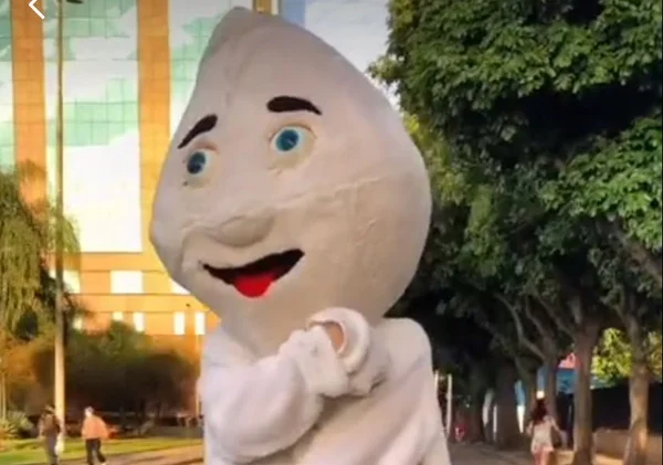 Zé Gotinha tiktoker chama para vacinação no Rio de Janeiro