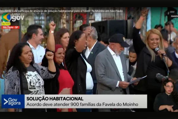 Lula na Favela do Moinho: comunidade era dominada pelo PCC, diz Gaeco do MPSP