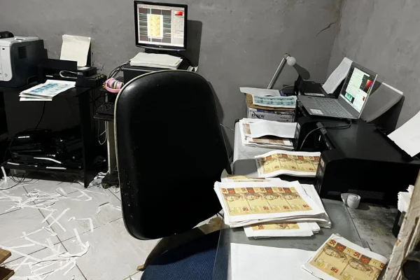 PF fecha fábrica responsável por 50% das notas falsas em circulação no país