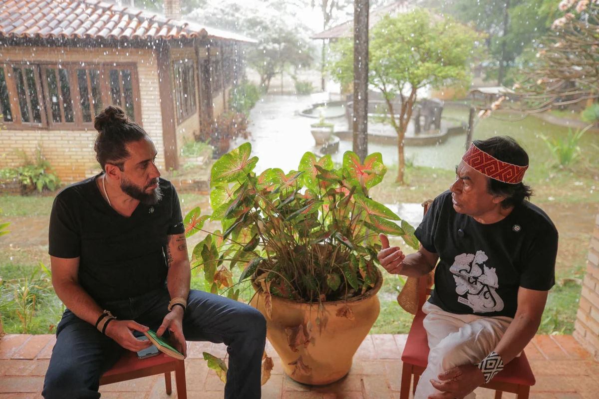 Exclusivo: Ailton Krenak revela detalhes de seu filme de ficção; Veja vídeo - imagem 2 Exclusivo: Ailton Krenak revela detalhes de seu filme de ficção; Veja vídeo - imagem 2