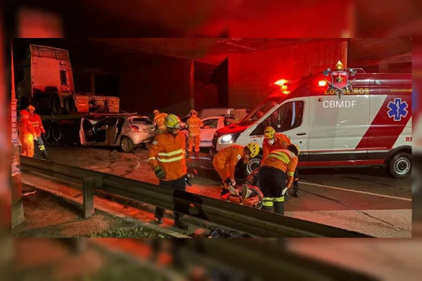 PM atropelado ao socorrer acidente quebrou costelas e lesionou fígado