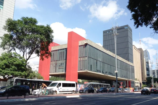 Imagem mostra o Masp, em São Paulo - Metrópoles