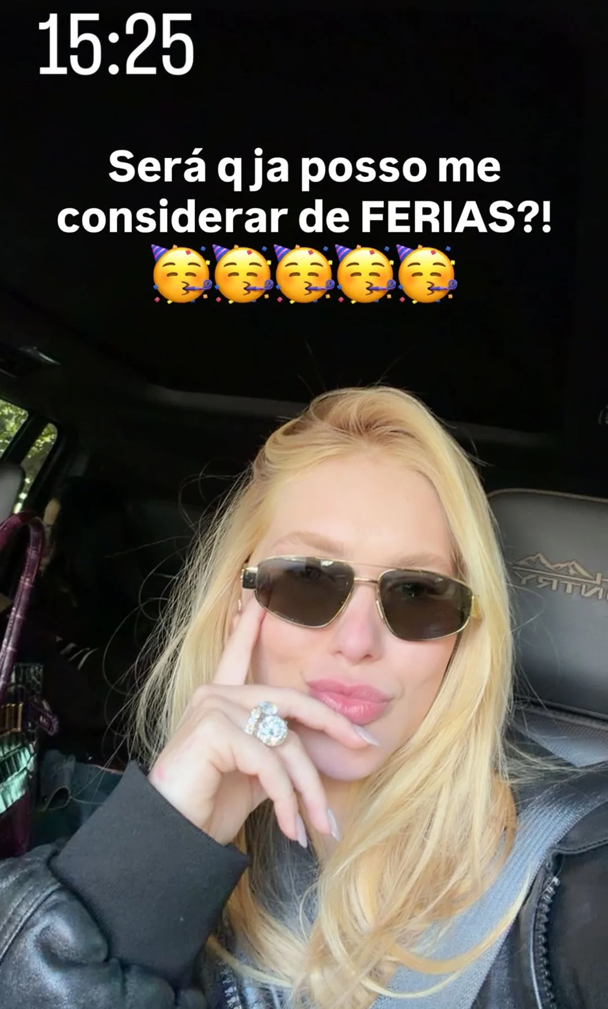 Virginia Fonseca começa a se preparar para viajar com Vini Jr.
Virginia Fonseca começa a se preparar para viajar com Vini Jr.