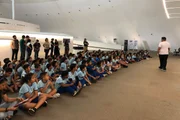 Diversos colégios públicos e privados marcaram presença Diversos colégios públicos e privados marcaram presença