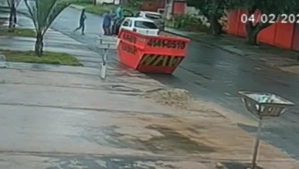 goias atropelamento briga de transito