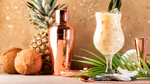 Coquetel cremoso pro ano novo