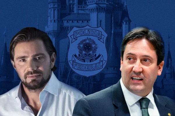 O ex-banqueiro Daniel Vorcaro e o ex-diretor do BC Paulo Sergio Neves de Souza