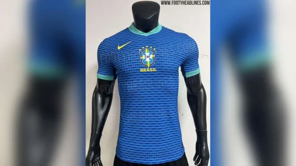 Site vaza suposta camisa 2 da Seleção Brasileira para 2024; veja fotos