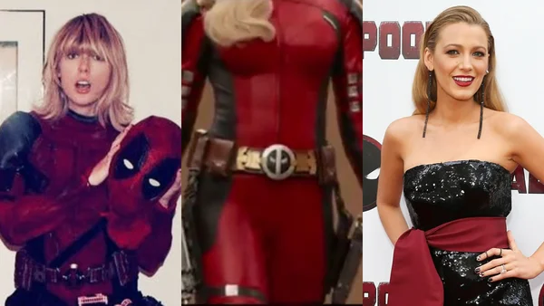 Imagens coloridas de Blake Lively, Taylor Swift e a Lady Deadpool | Metrópoles | Deadpoool & Wolverine