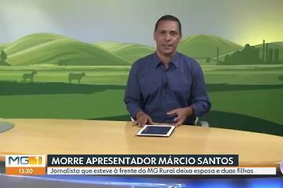 Márcio Santos apresentava o programa MG Rural Márcio Santos apresentava o programa MG Rural
