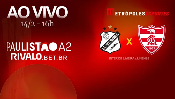 Paulistão A2 2026: assista a Inter de Limeira x Linense ao vivo