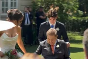 Faustão levou Lara ao altar em casamento intimista