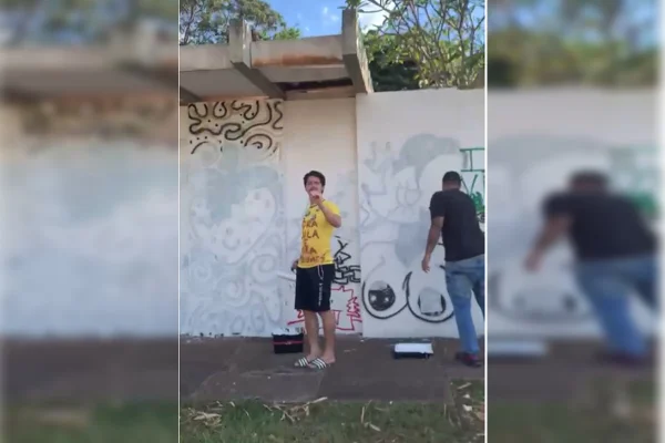 PF prende Wilker Leão em flagrante após depredação de patrimônio da UnB
