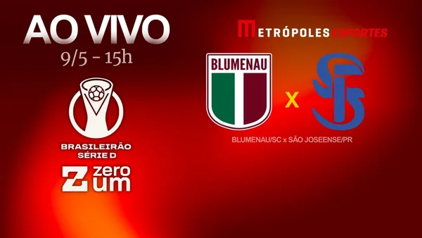 Imagem colorida de Blumenau x São Joseense- Metrópoles
