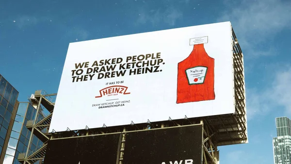 campanha Heinz ketchup